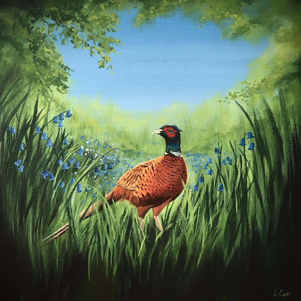 **SOLD** Original Painting: Pheasant