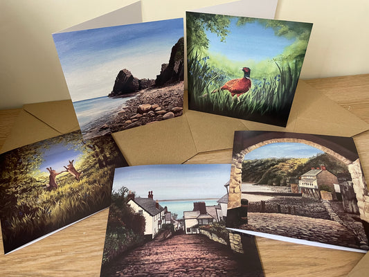 Clovelly Collection Greetings Cards